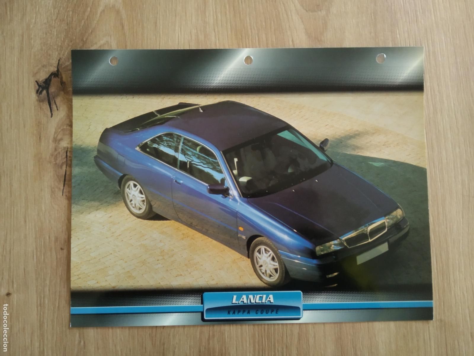 Otros Art&iacute;culos de Coleccionismo en Papel: LAMINA AUTOMOVILES DE ENSUE&Ntilde;O COLLECTION DE PLANETA DE AGOSTINI LANCIA KAPPA COUPE