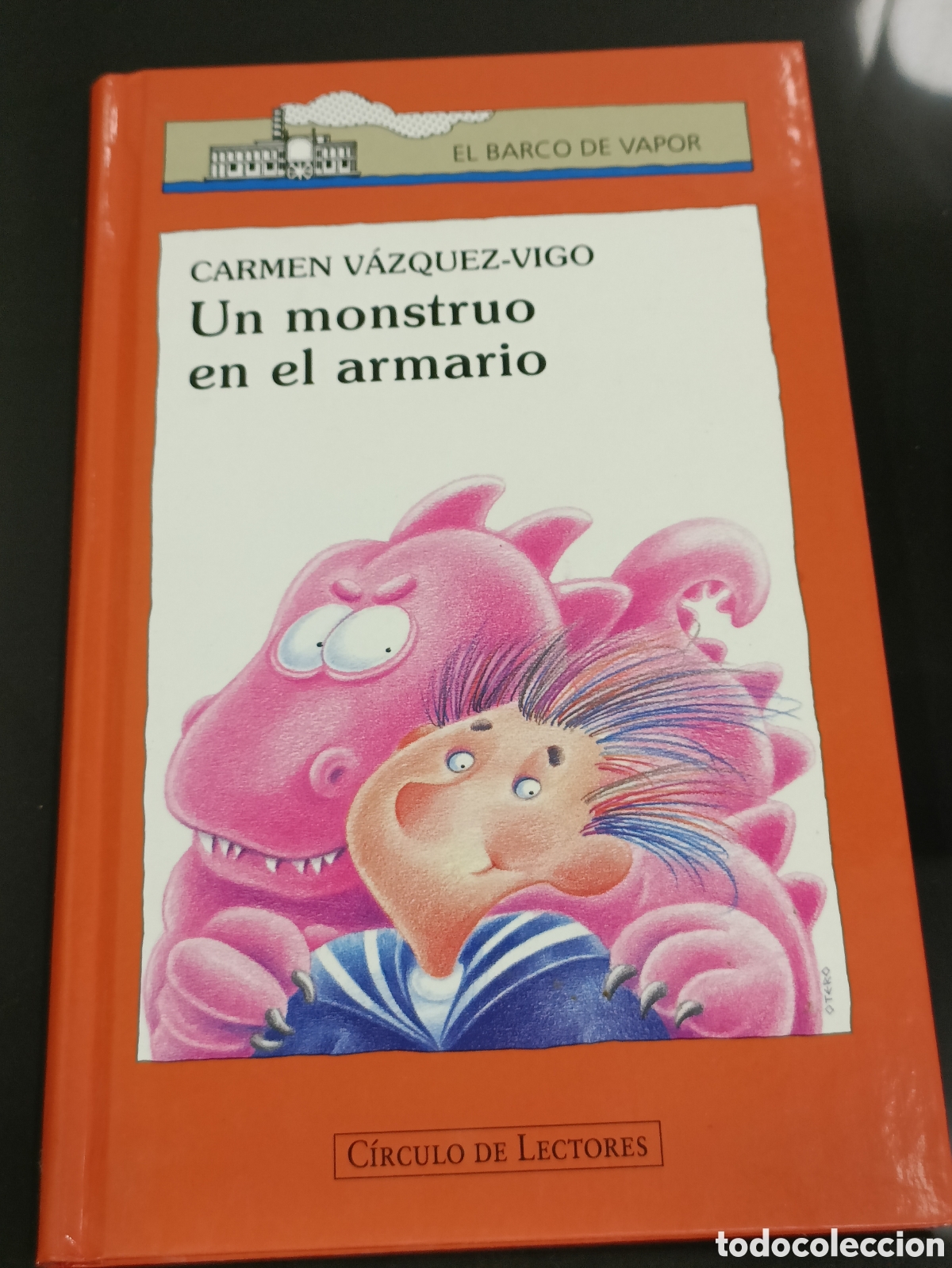 Otros Art&iacute;culos de Coleccionismo en Papel: 1996 Un Monstruo en el armario. V&aacute;zquez-vigo, Carmen - El barco de vapor