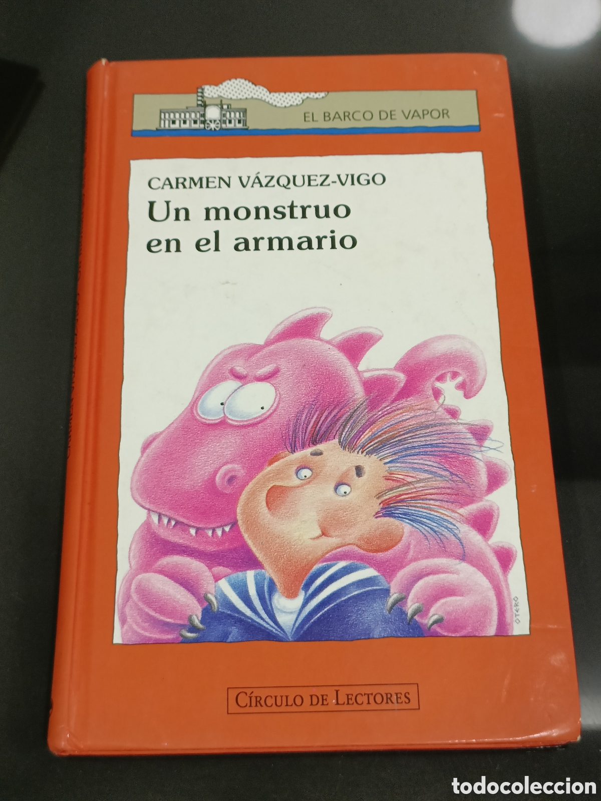 Otros Art&iacute;culos de Coleccionismo en Papel: 1996 Un Monstruo en el armario. V&aacute;zquez-vigo, Carmen - El barco de vapor