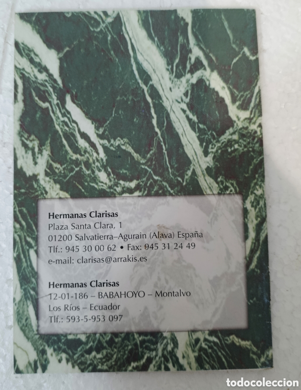 Otros art&iacute;culos de coleccionismo en papel: CLARA DE AS&Iacute;S RELIGIOSAS - Foto 2