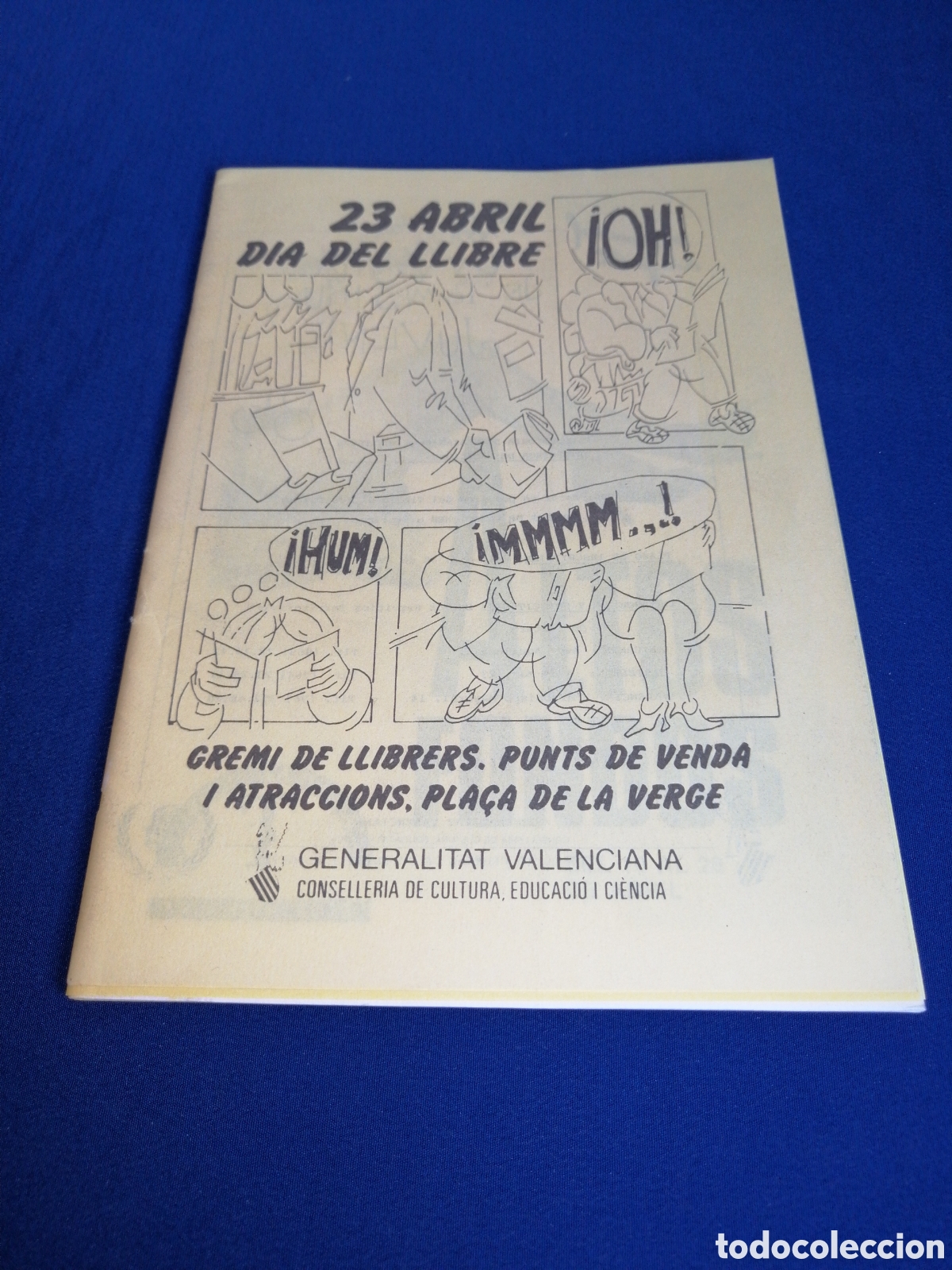 Sammelleidenschaft Andere Papierartikel: GREMI DE LLIBRERS - 1985 FOLLETO