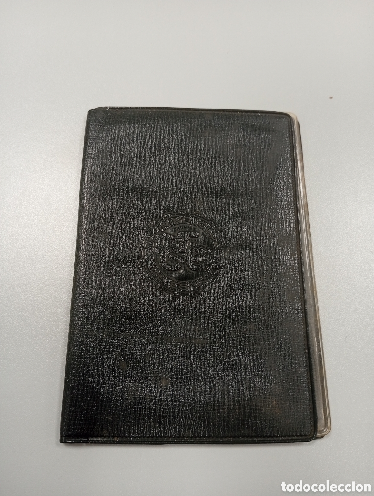 Otros Art&iacute;culos de Coleccionismo en Papel: Funda para carnet del Touring club de espa&ntilde;a.coches cl&aacute;sicos.motocicletas.carnet conducir.placa de c