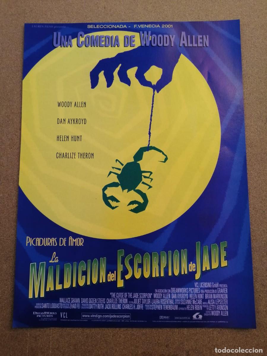 Otros Art&iacute;culos de Coleccionismo en Papel: ANUNCIO CINE. LA MALDICION DEL ESCORPION DE JADE (WOODY ALLEN)