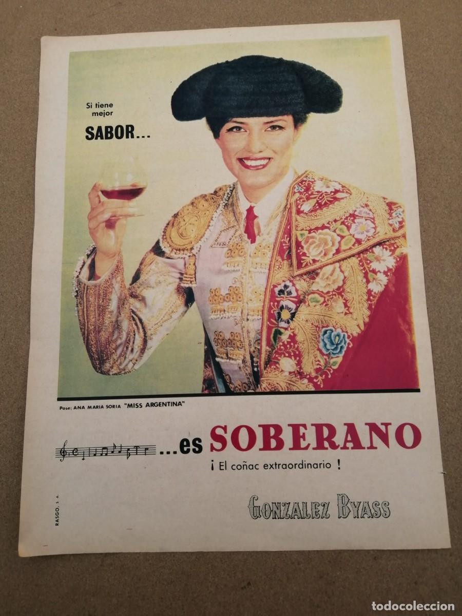 Otros Art&iacute;culos de Coleccionismo en Papel: ANUNCIO BRANDY SOBERANO