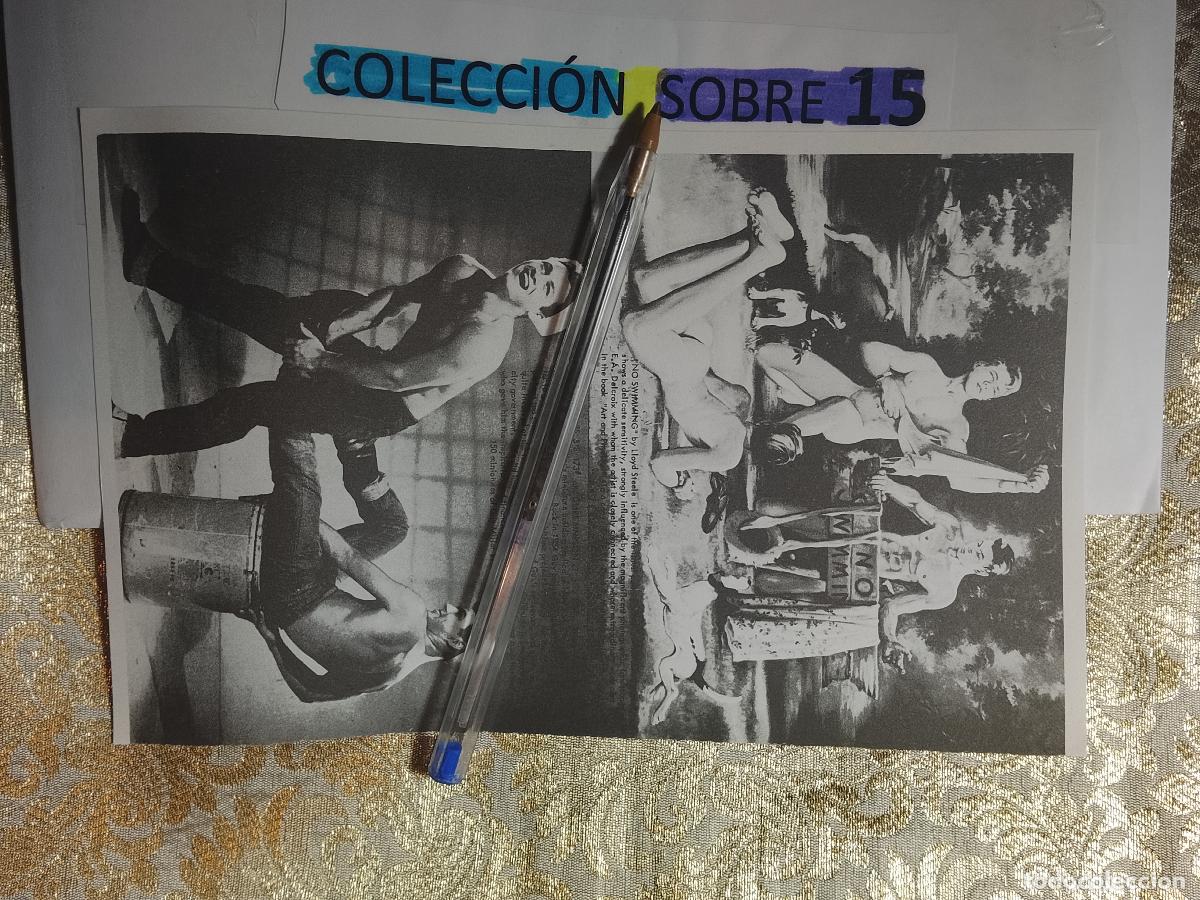 Sammelleidenschaft Andere Papierartikel: hoja tematica gay artistica fotografica o comic hombre erotico desnudos culturismo homo sexo EROTICA