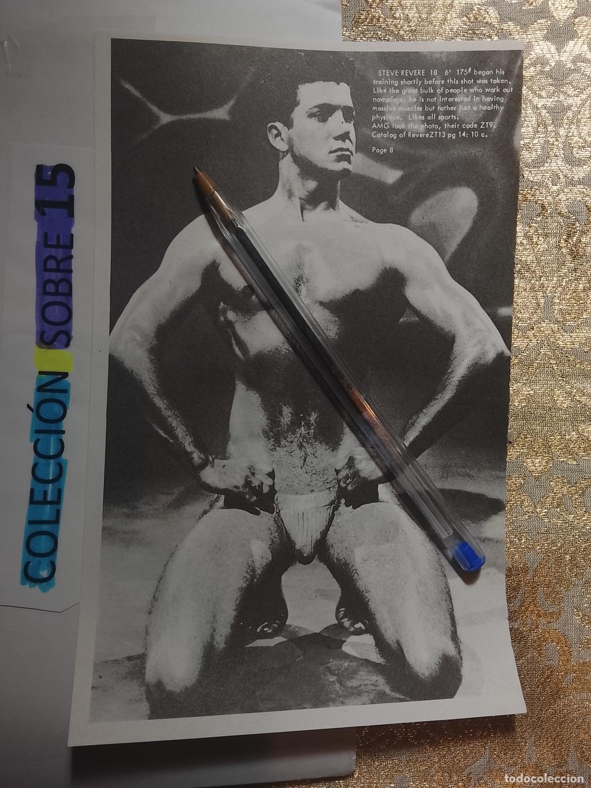 Collectionnisme Papier divers: hoja tematica gay artistica fotografica o comic hombre erotico desnudos culturismo homo sexo EROTICA