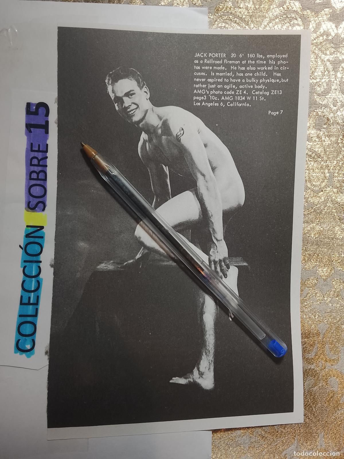 Sammelleidenschaft Andere Papierartikel: hoja tematica gay artistica fotografica o comic hombre erotico desnudos culturismo homo sexo EROTICA