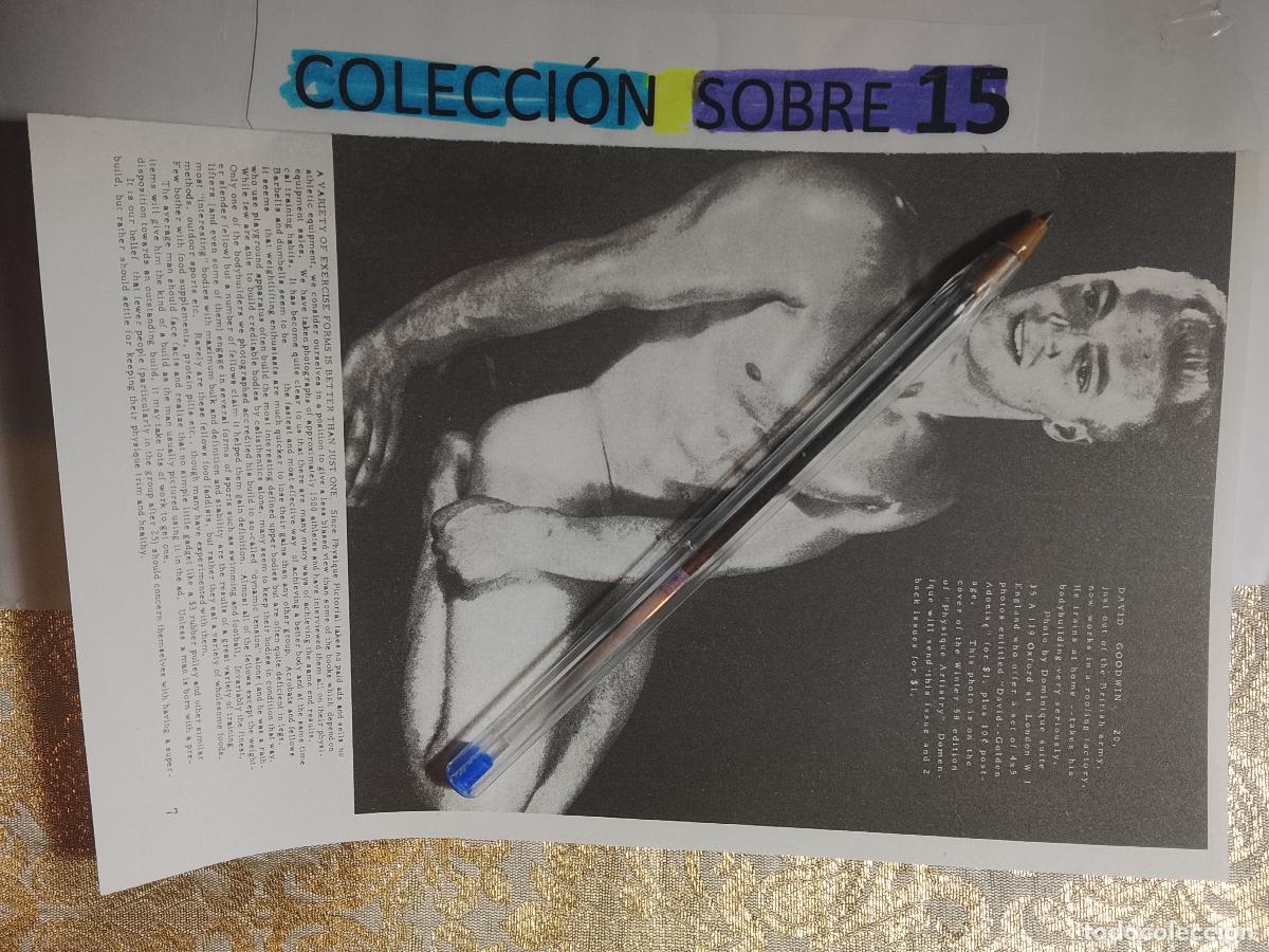 Collectionnisme Papier divers: hoja tematica gay artistica fotografica o comic hombre erotico desnudos culturismo homo sexo EROTICA