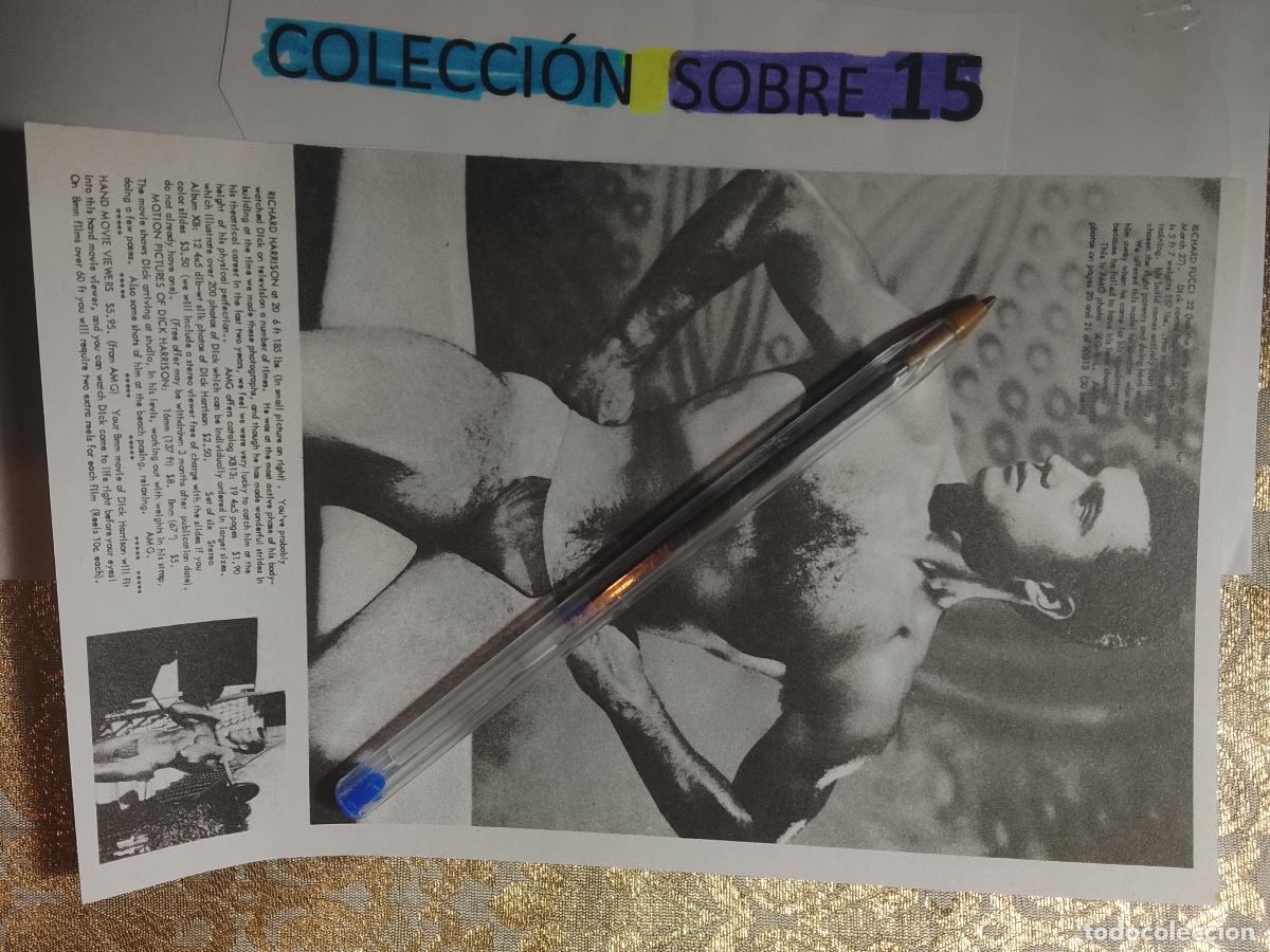 Collectionnisme Papier divers: hoja tematica gay artistica fotografica o comic hombre erotico desnudos culturismo homo sexo EROTICA