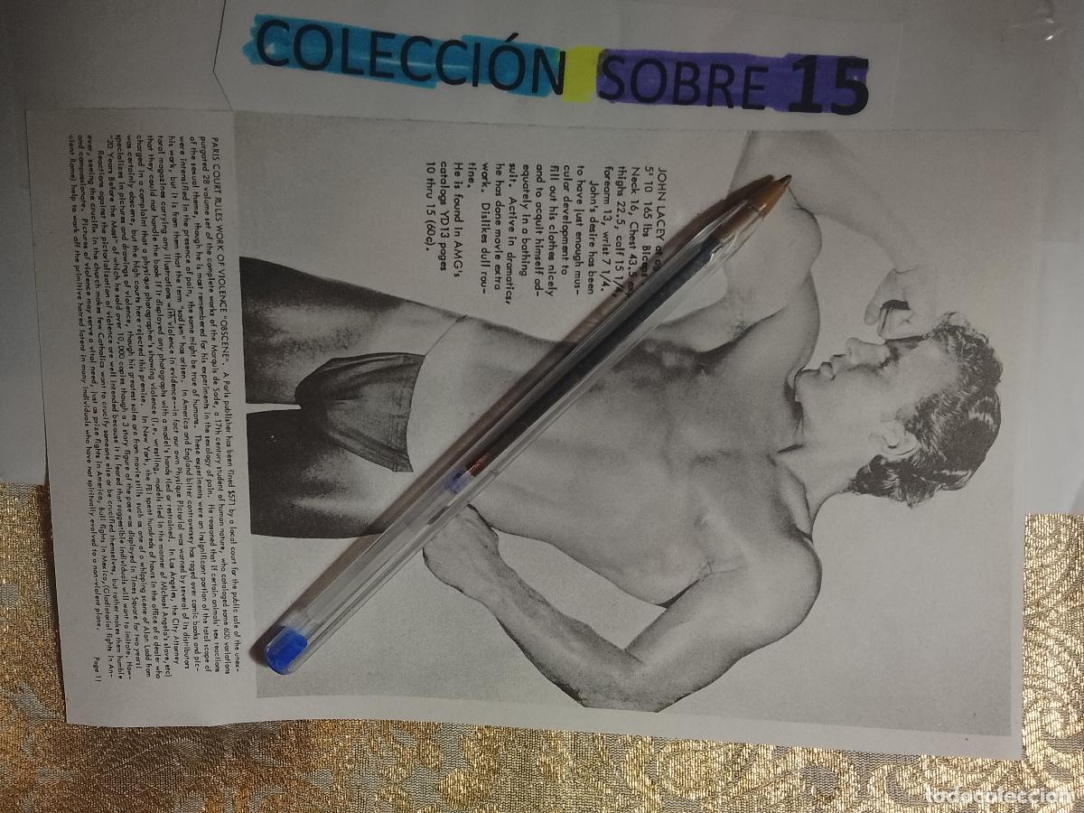 Sammelleidenschaft Andere Papierartikel: hoja tematica gay artistica fotografica o comic hombre erotico desnudos culturismo homo sexo EROTICA