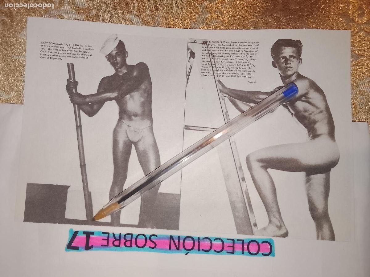Outros artigos de papel: hoja tematica gay artistica fotografica o comic hombre erotico desnudos culturismo homo sexo EROTICA