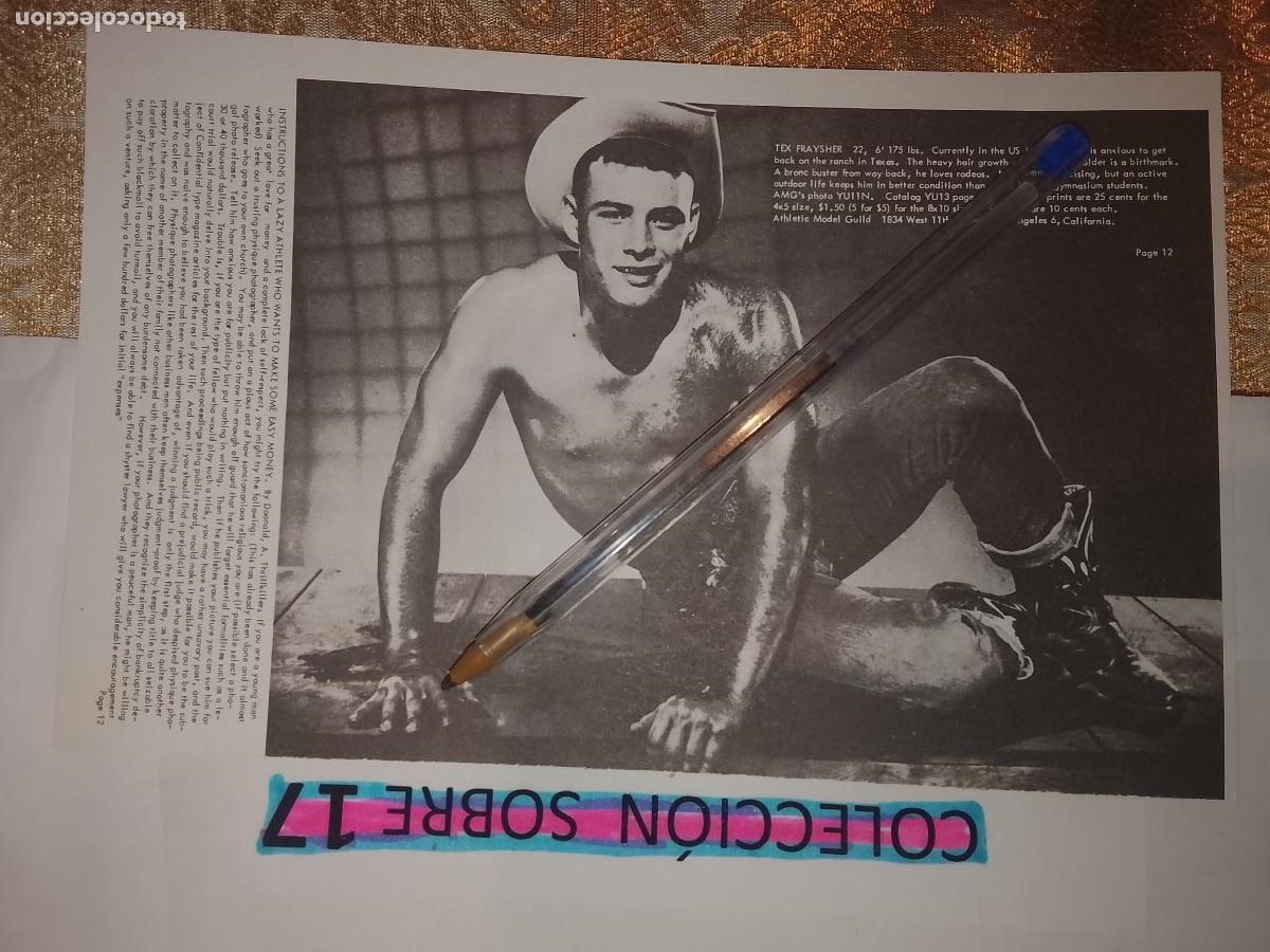 Outros artigos de papel: hoja tematica gay artistica fotografica o comic hombre erotico desnudos culturismo homo sexo EROTICA