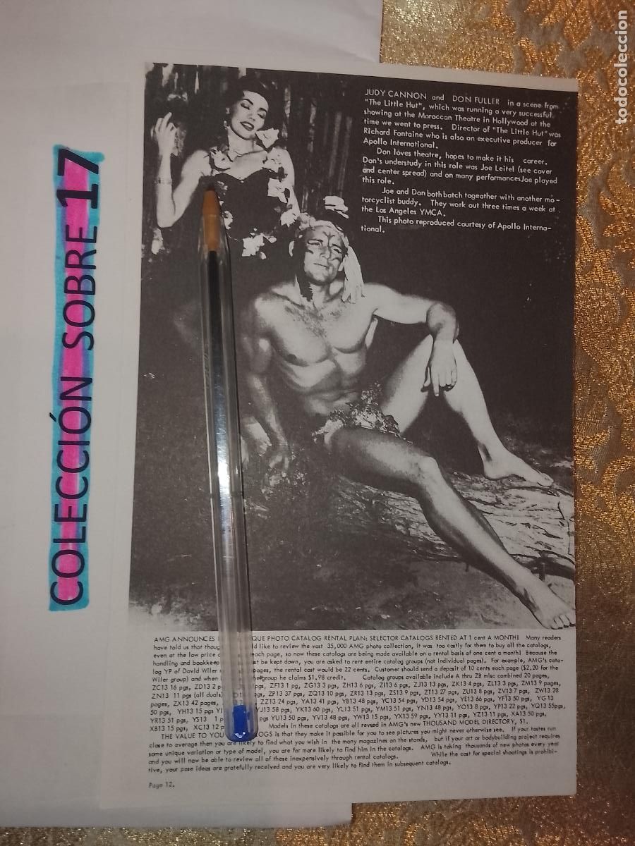Collectionnisme Papier divers: hoja tematica gay artistica fotografica o comic hombre erotico desnudos culturismo homo sexo EROTICA