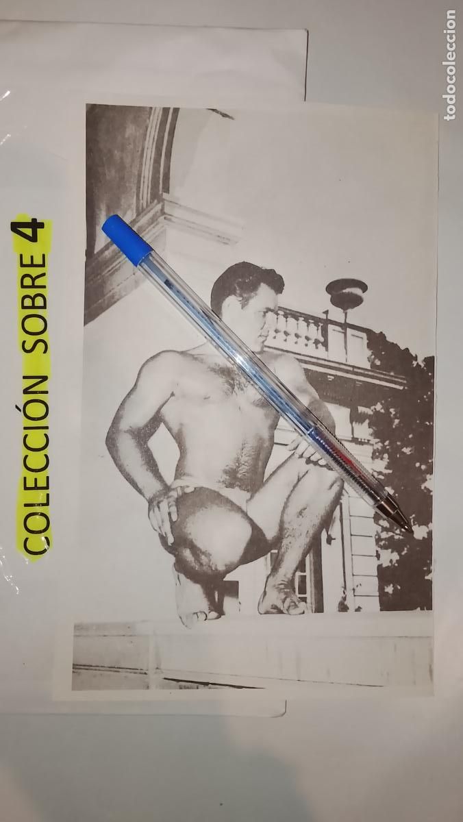 Altri oggetti di carta: hoja tematica gay artistica fotografica o comic hombre erotico desnudos culturismo homo sexo EROTICA