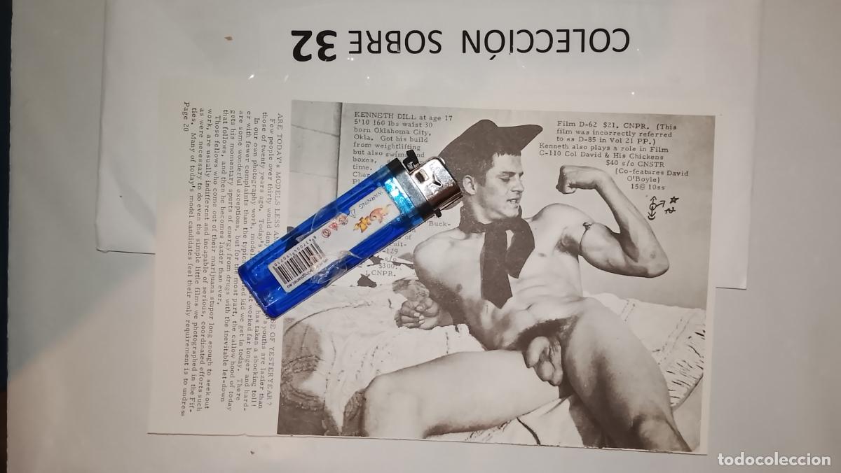 Sammelleidenschaft Andere Papierartikel: hoja tematica gay artistica fotografica o comic hombre erotico desnudos culturismo homo sexo EROTICA