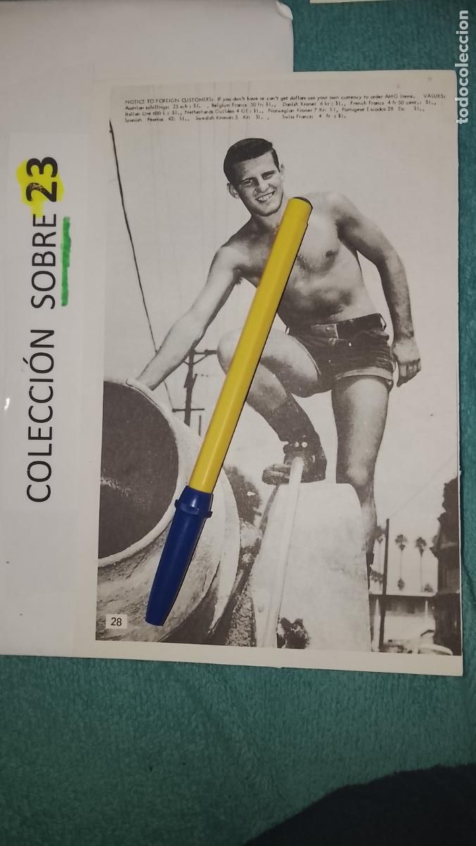 Otros Art&iacute;culos de Coleccionismo en Papel: hoja tematica gay artistica fotografica o comic hombre erotico desnudos culturismo homo sexo EROTICA