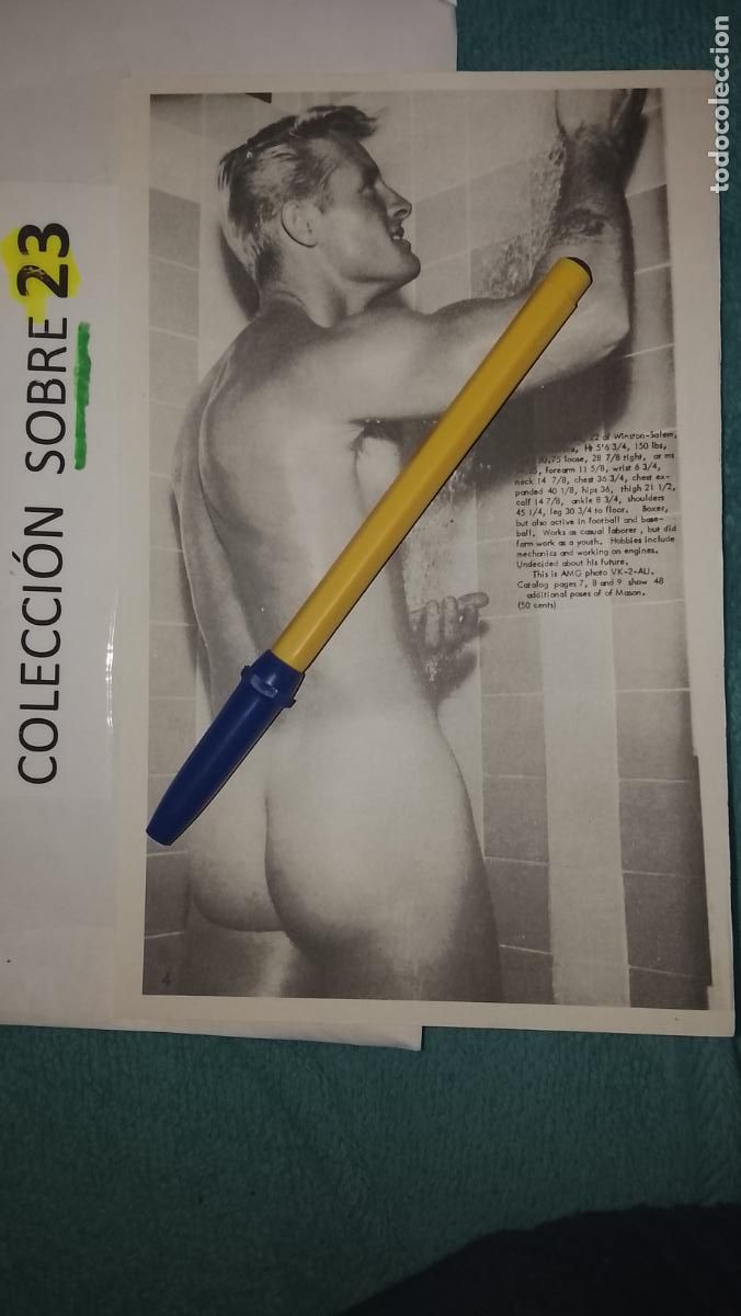 Otros Art&iacute;culos de Coleccionismo en Papel: hoja tematica gay artistica fotografica o comic hombre erotico desnudos culturismo homo sexo EROTICA