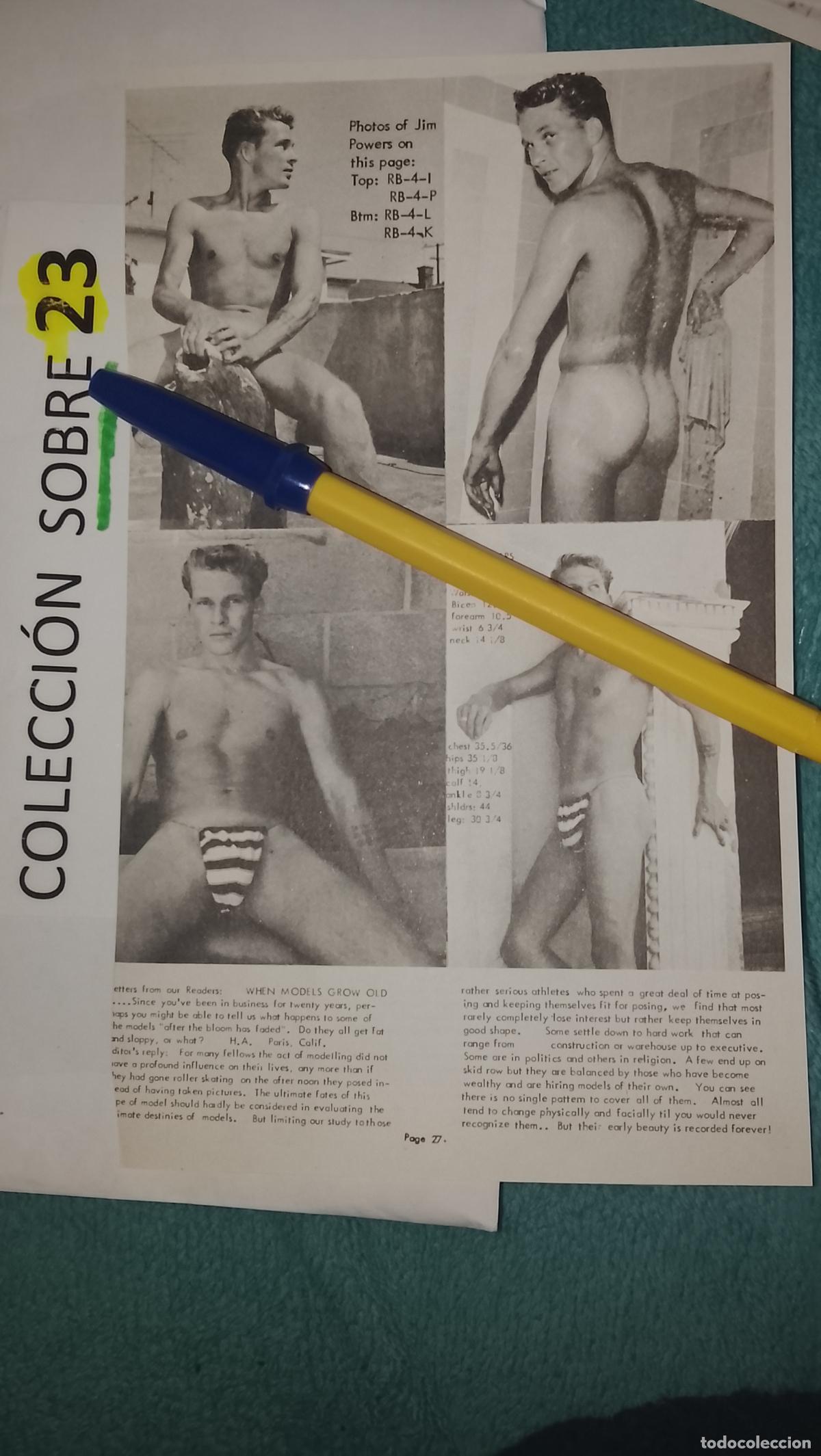 Paper Collecting Others: hoja tematica gay artistica fotografica o comic hombre erotico desnudos culturismo homo sexo EROTICA