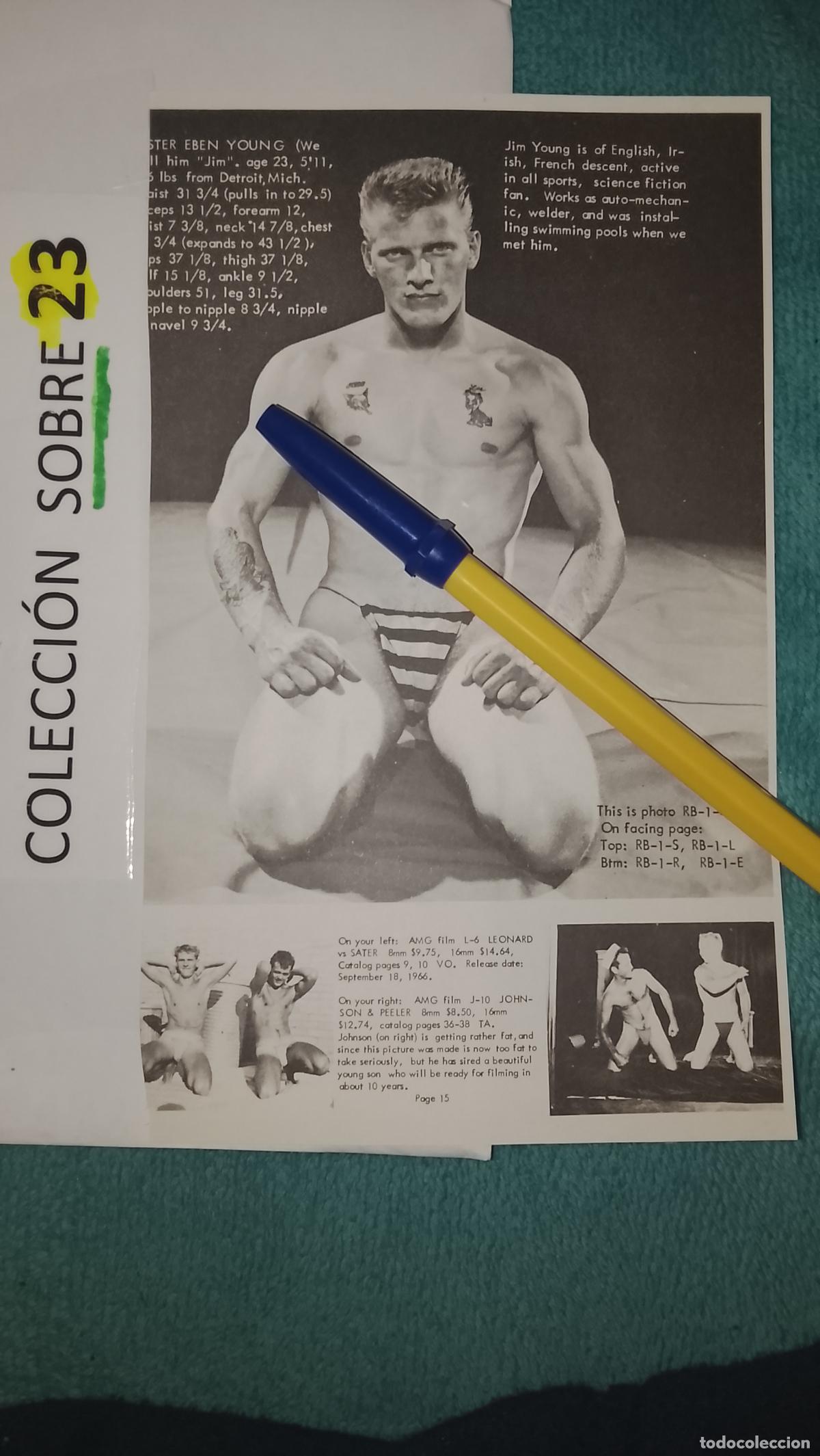 Paper Collecting Others: hoja tematica gay artistica fotografica o comic hombre erotico desnudos culturismo homo sexo EROTICA