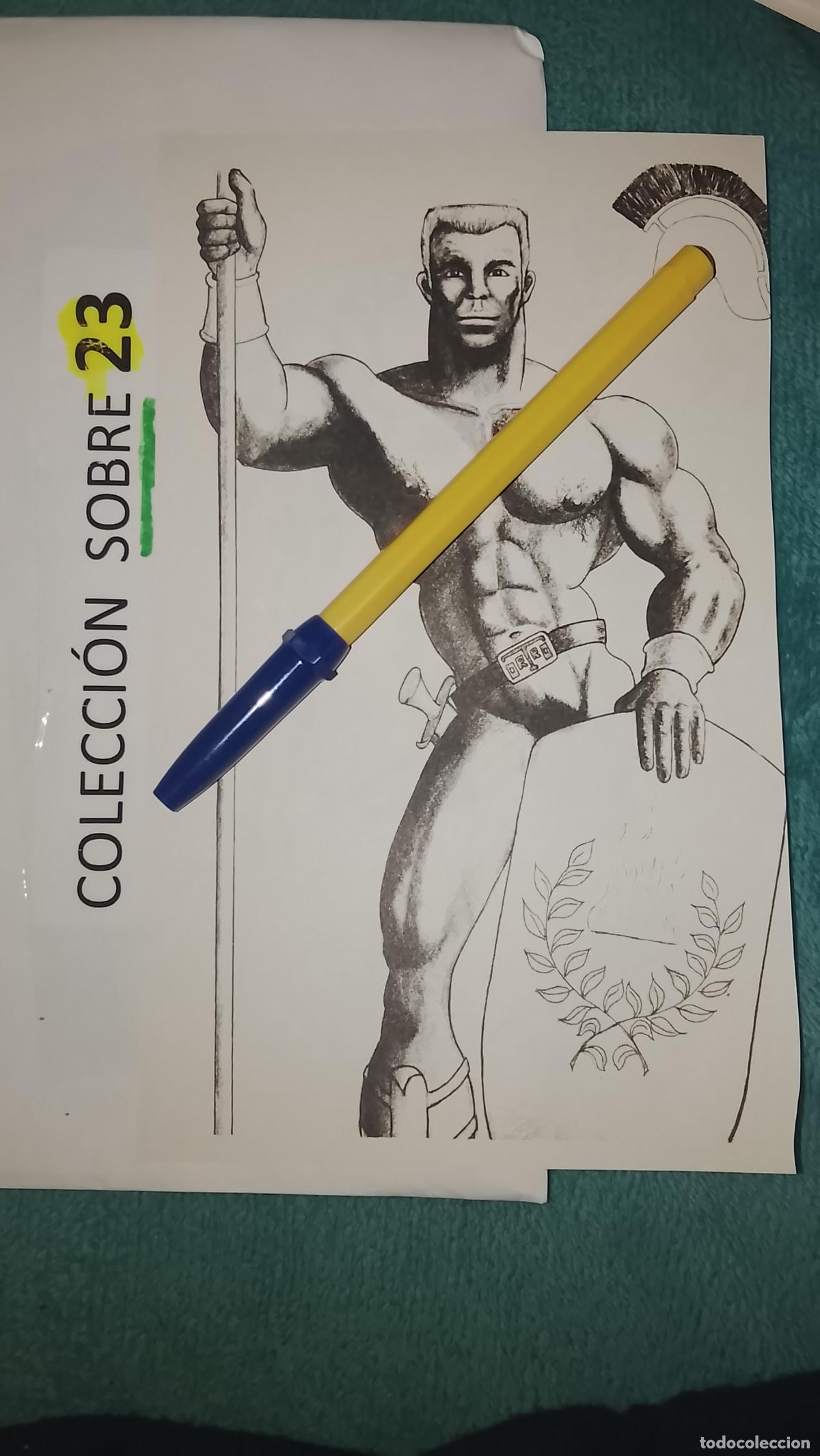 Paper Collecting Others: hoja tematica gay artistica fotografica o comic hombre erotico desnudos culturismo homo sexo EROTICA