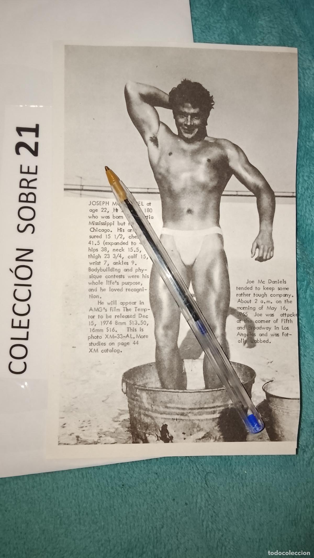 Sammelleidenschaft Andere Papierartikel: hoja tematica gay artistica fotografica o comic hombre erotico desnudos culturismo homo sexo EROTICA