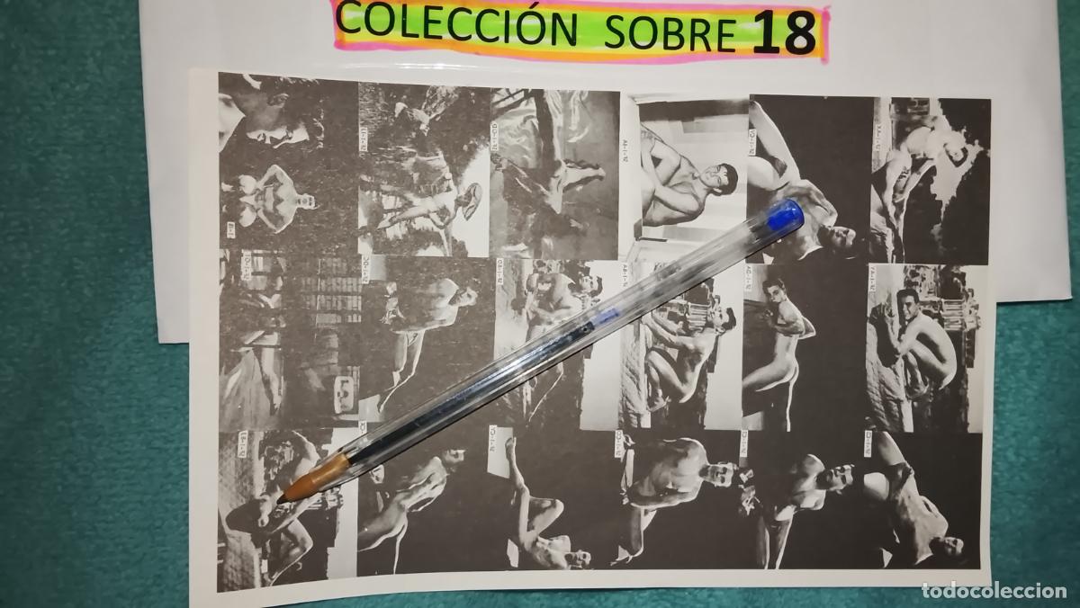 Otros Art&iacute;culos de Coleccionismo en Papel: hoja tematica gay artistica fotografica o comic hombre erotico desnudos culturismo homo sexo EROTICA