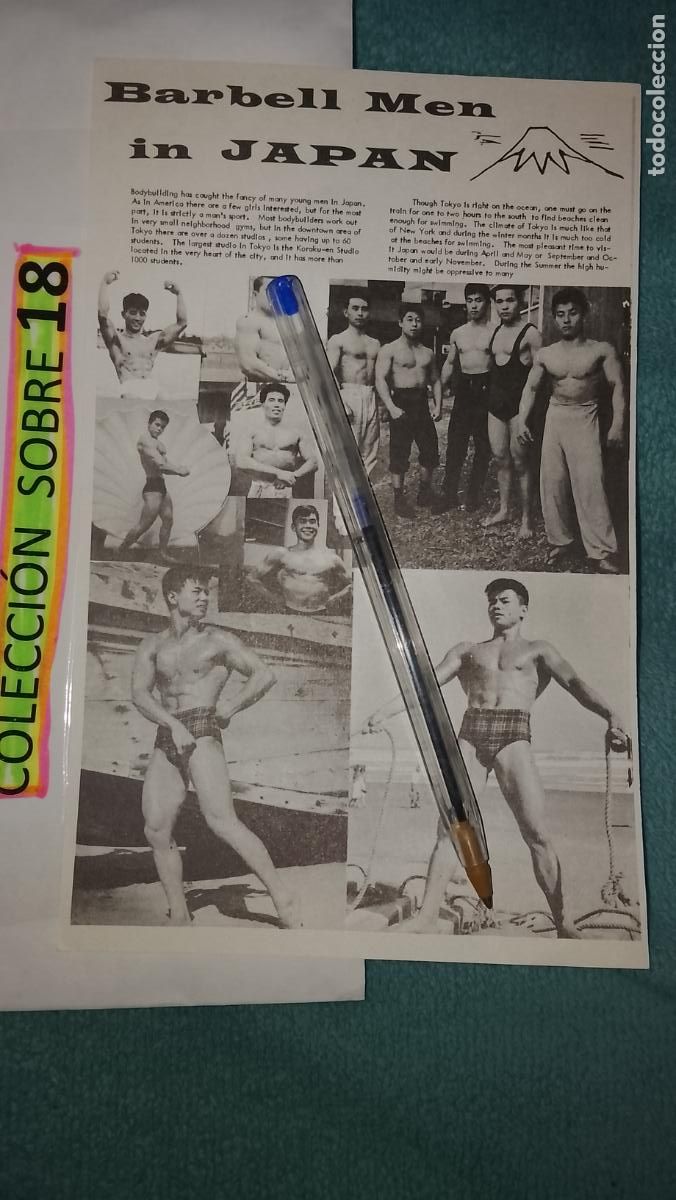 Otros Art&iacute;culos de Coleccionismo en Papel: hoja tematica gay artistica fotografica o comic hombre erotico desnudos culturismo homo sexo EROTICA