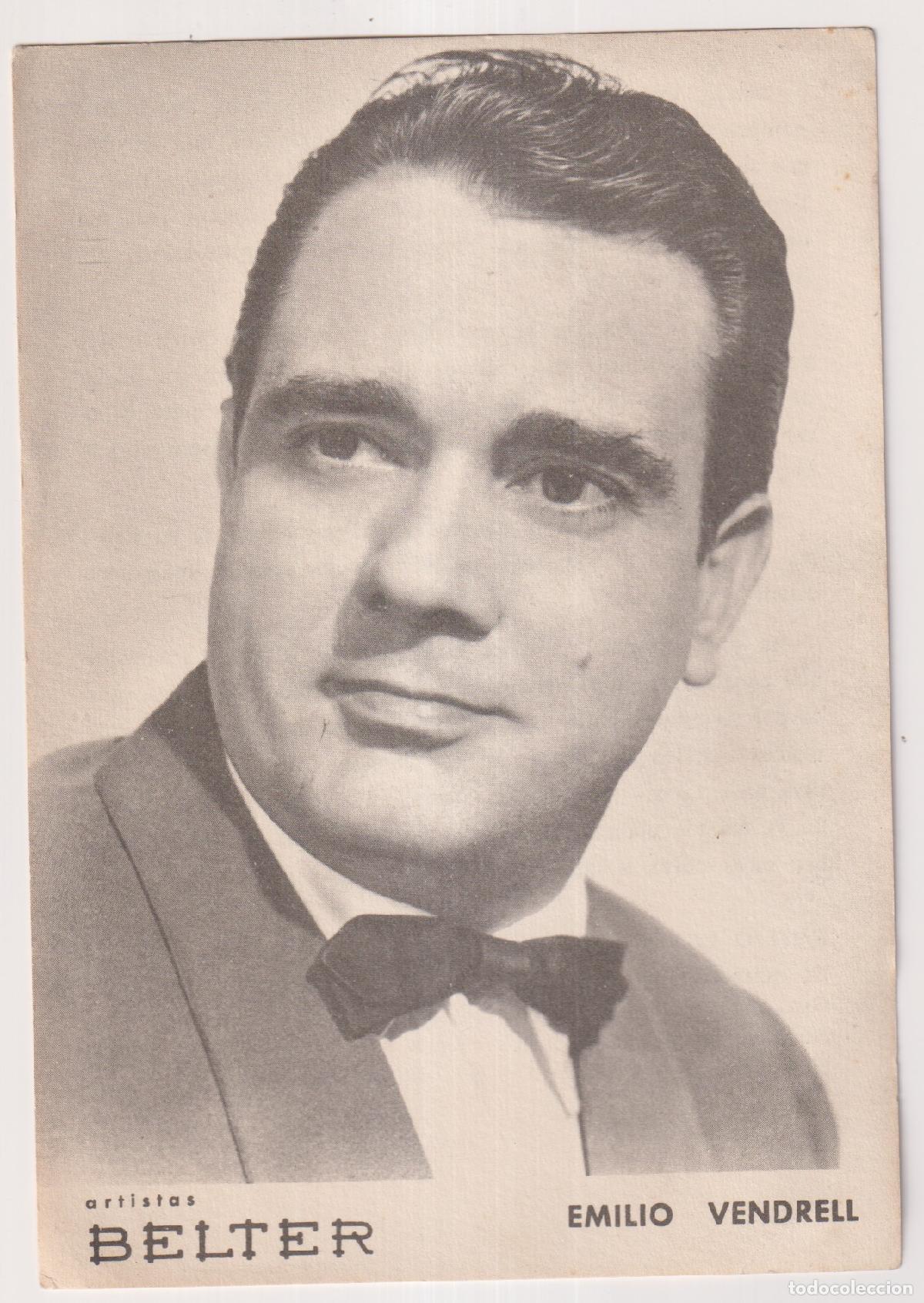 Sammelleidenschaft Andere Papierartikel: Emilio Vendrell. artistas Belter