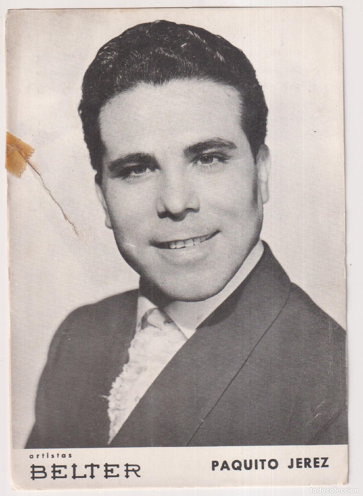 Sammelleidenschaft Andere Papierartikel: Paquito jerez. Artistas Belter