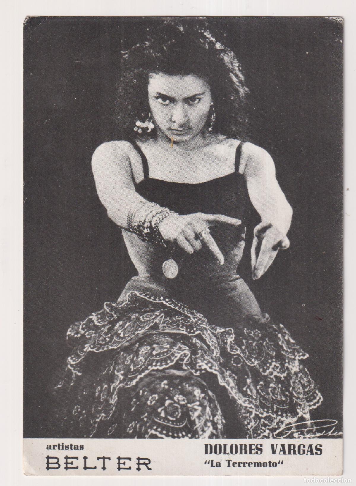 Sammelleidenschaft Andere Papierartikel: Dolores Vargas. Artistas Belter