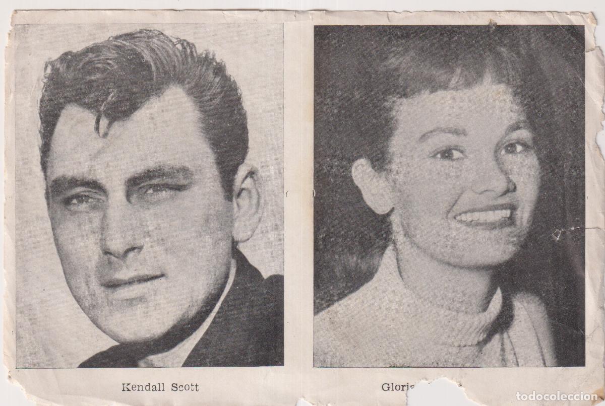 Sammelleidenschaft Andere Papierartikel: Doble cromo. Kendall Scott y Gloria Talbott