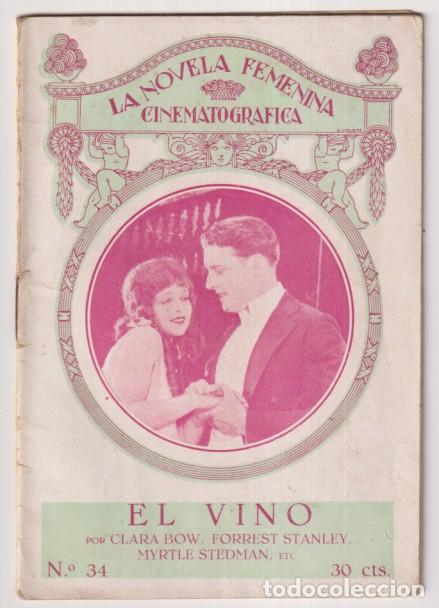 Sammelleidenschaft Andere Papierartikel: La novela femenina cinematogr&aacute;fica n&ordm; 34. El Vino. 32 p&aacute;ginas con fotos de la pel&iacute;cula