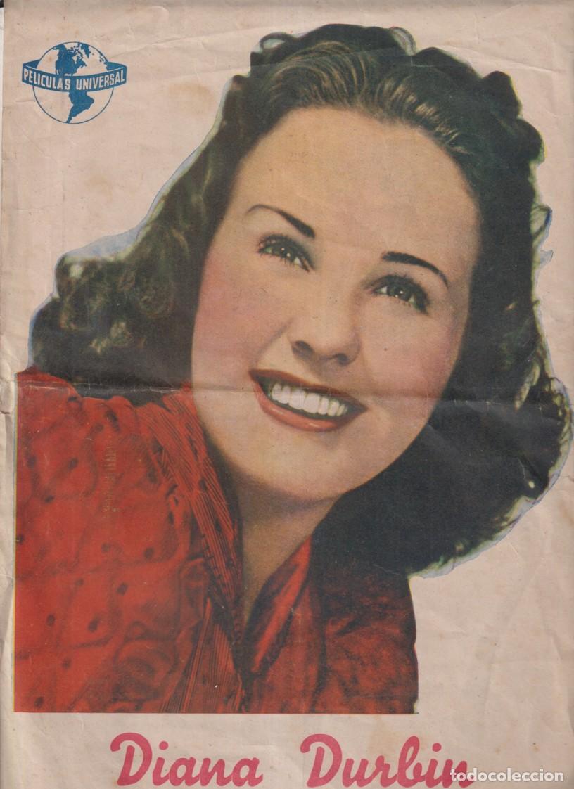 Sammelleidenschaft Andere Papierartikel: Diana Durbin. Su &Uacute;ltima Diablura. Peque&ntilde;o Cartel (32x22). Cine Kursaal