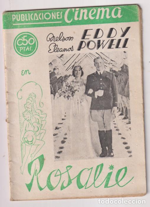 Sammelleidenschaft Andere Papierartikel: Publicaciones Cinema n&ordm; 39. Rosalie por Nelson Eddy y Eleanor Powell. 32 p&aacute;ginas con fotos de la pel
