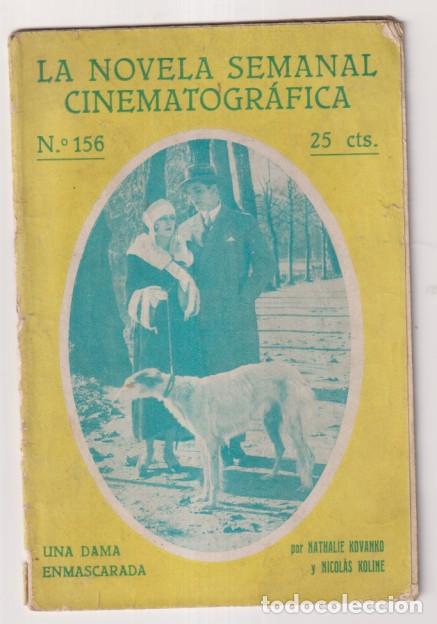 Paper Collecting Others: una dama enmascarada. La Novela semanal cinematogr&aacute;fica n&ordm; 156.poe Nathalie Kovanko. 32 p&aacute;ginas con
