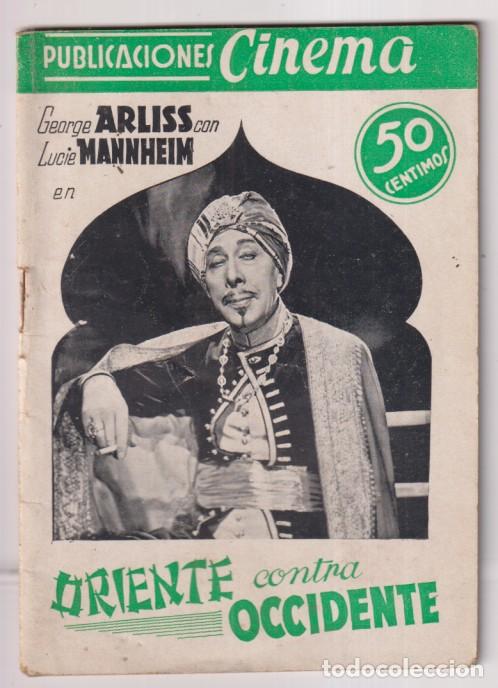 Altri oggetti di carta: Oriente contra Occidente. Publicaciones Cinema n&ordm; 33. (32 p&aacute;ginas con fotos de la pel&iacute;cula