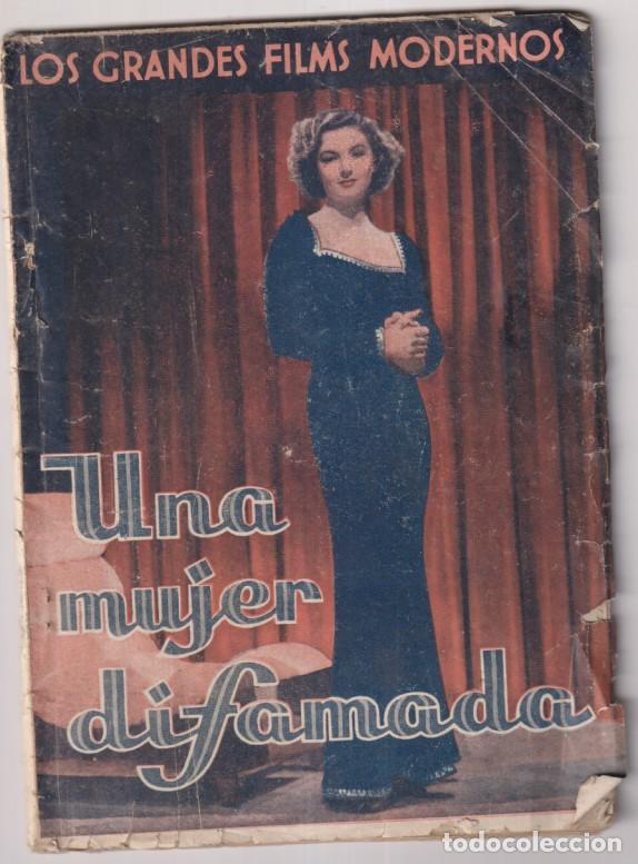Otros Art&iacute;culos de Coleccionismo en Papel: Una mujer difamada Los Grandes Films Modernos. 62 p&aacute;ginas con fotos de la pel&iacute;cula