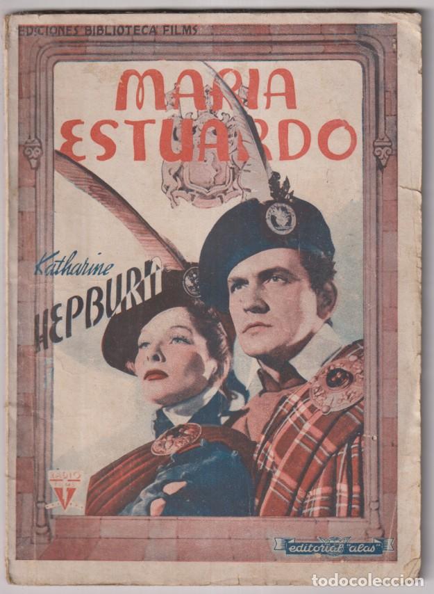 Outros artigos de papel: Mar&iacute;a Estuardo con Katherine Hepburn. Alas n&ordm; 267. (72 p&aacute;ginas con fotos de la pel&iacute;cula)