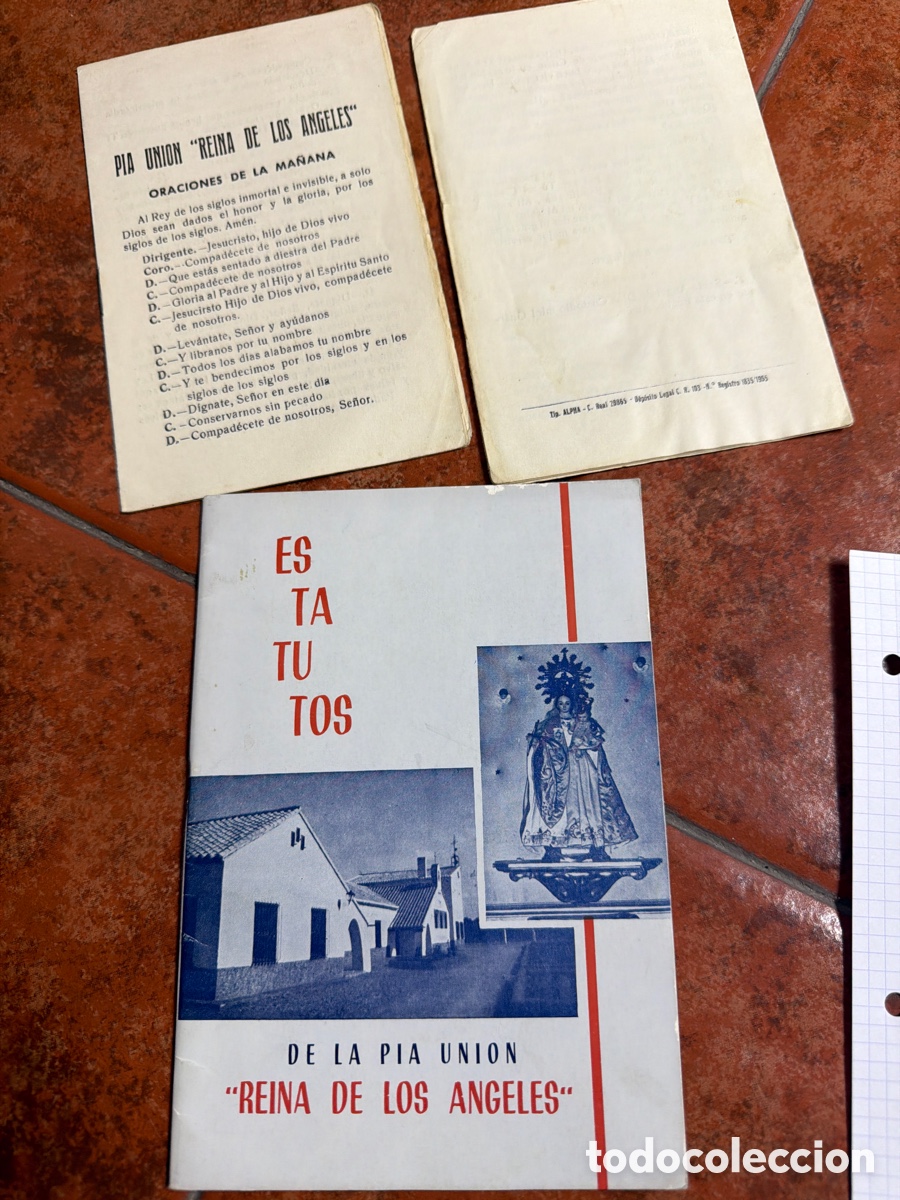 Paper Collecting Others: Uni&oacute;n reina de Los &Aacute;ngeles imprenta Ciudad Real