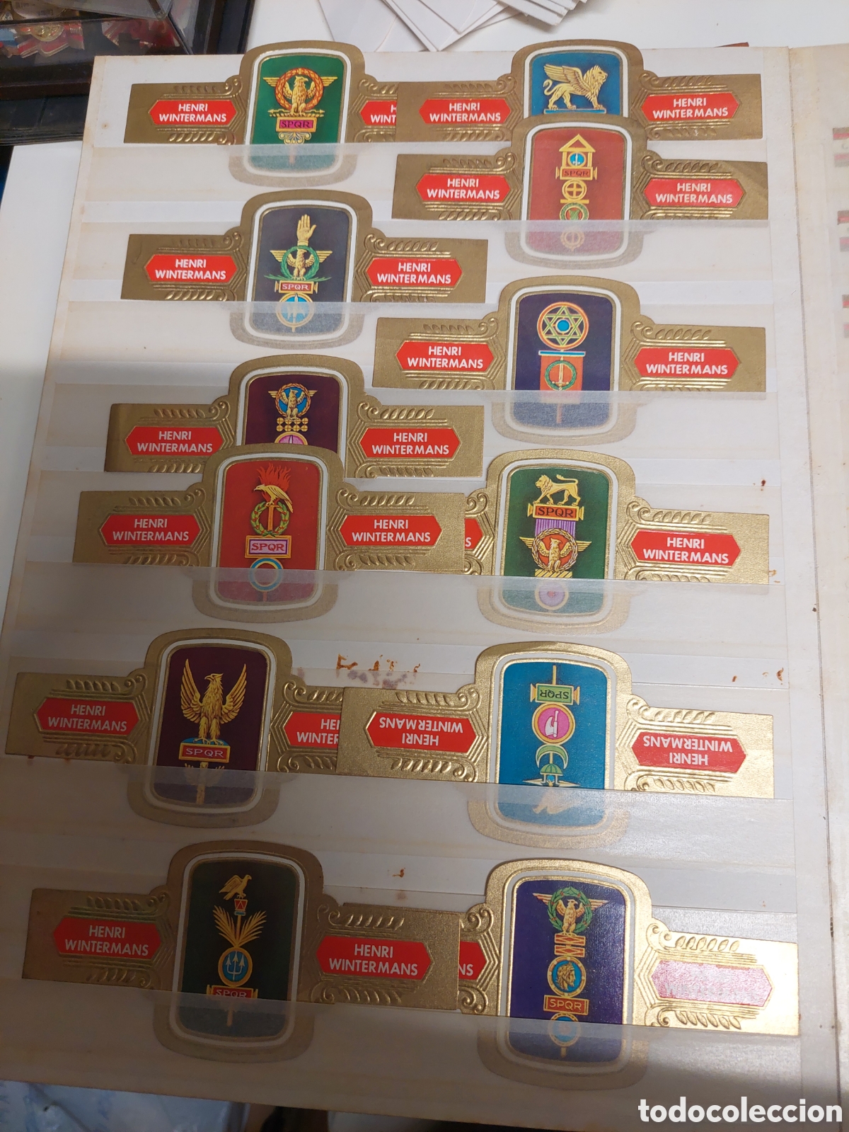 Collectionnisme Papier divers: ESTANDARTES ROMANOS BANDERAS SERIE COMPLETA HENRI WITERMANS BUEN ESTADO CONSERVACI&Oacute;N