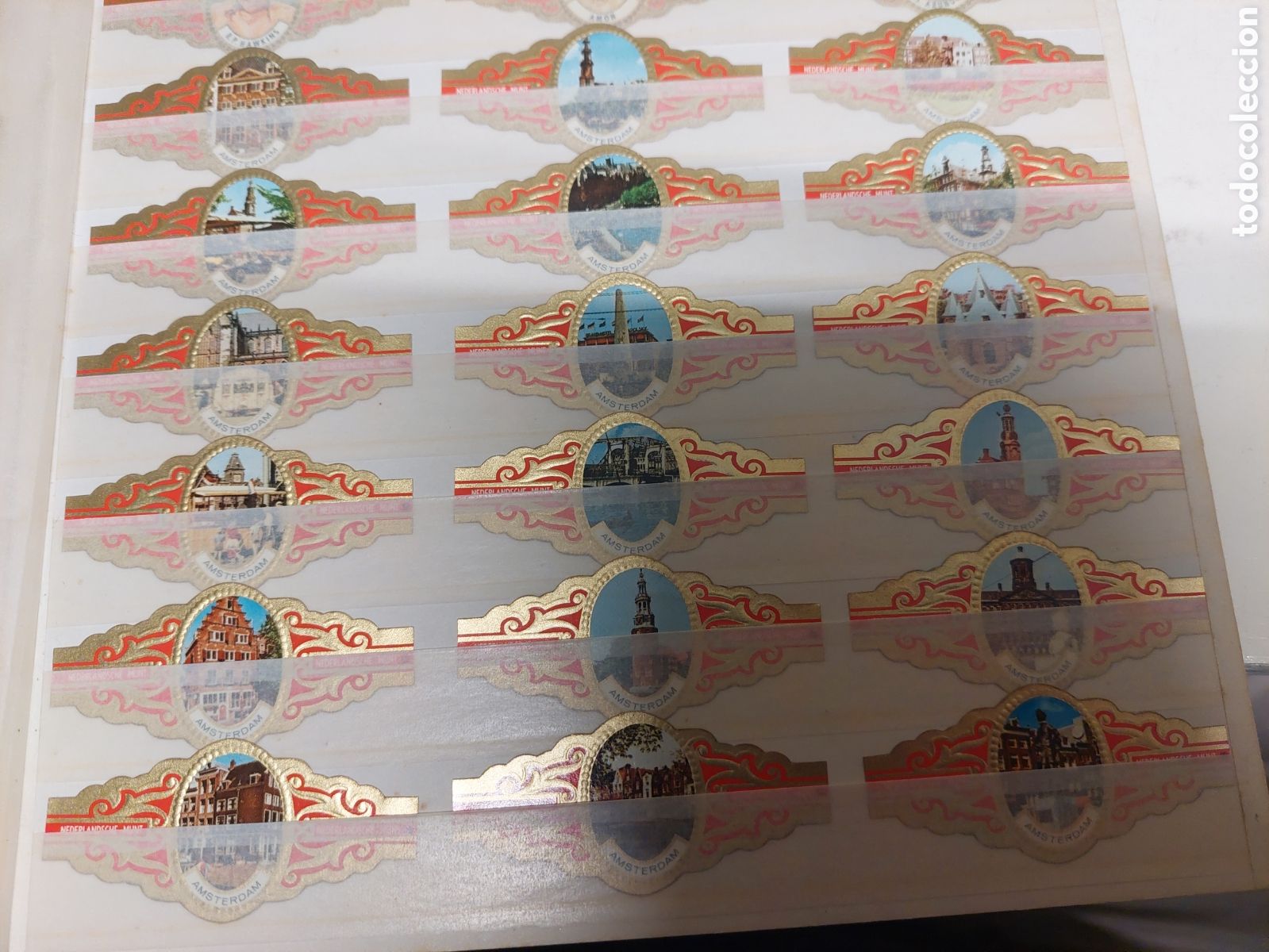 Collectionnisme Papier divers: VITOLAS VITOFILIA NERDERLANDCHE TRIBUS ,BARCOS,&Aacute;MSTERDAM