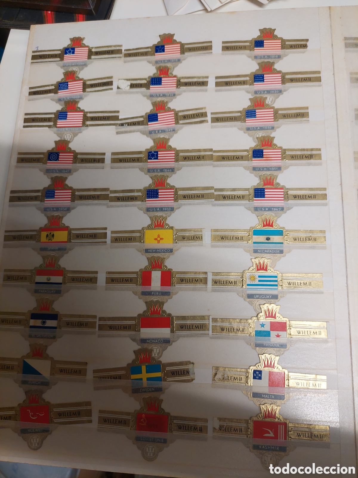 Collectionnisme Papier divers: VITOLAS VITOFILIA WILLEN II BANDERAS