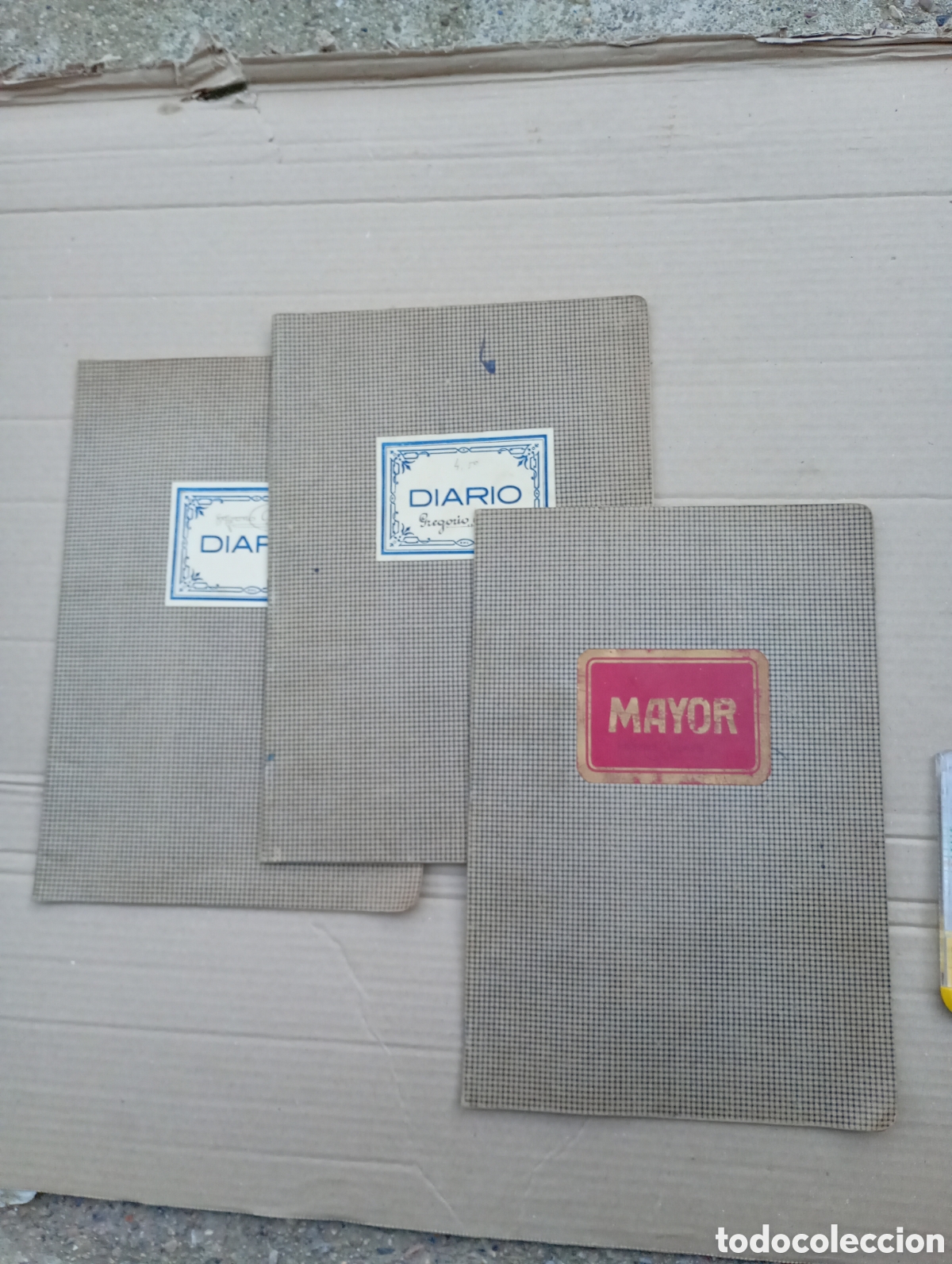 Otros Art&iacute;culos de Coleccionismo en Papel: Lote libro mayor diario a&ntilde;o 1950