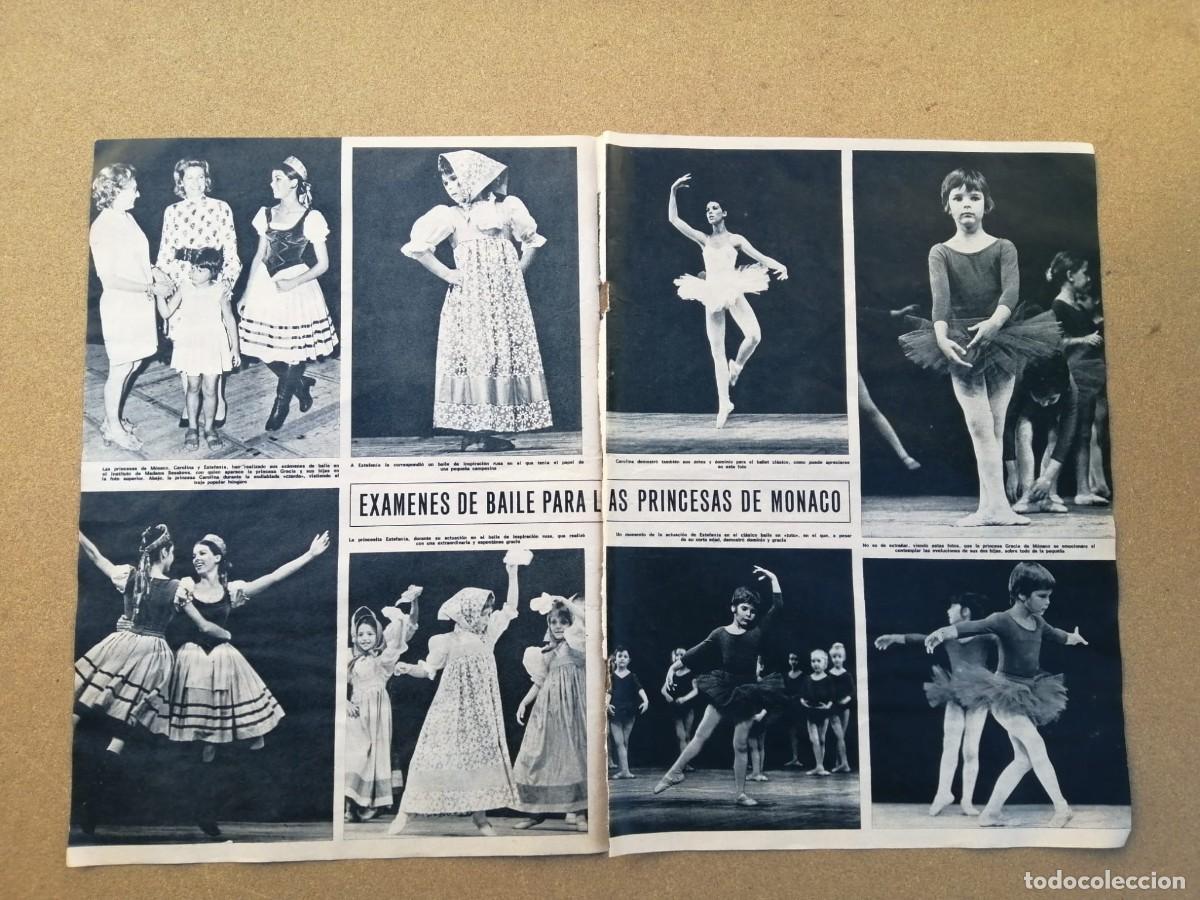 Outros artigos de papel: REPORTAJE. EXAMEN DE BAILE PARA LAS PRINCESAS DE MONACO (1970)