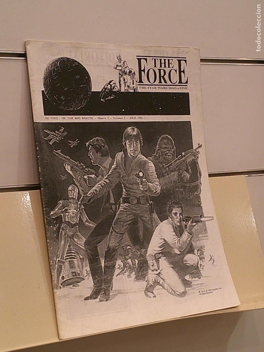 Otros Art&iacute;culos de Coleccionismo en Papel: FANZINE THE FORCE N&ordm; 2 VOLUMEN 2 JUNIO 1994 THE STAR WARS MAGAZINE