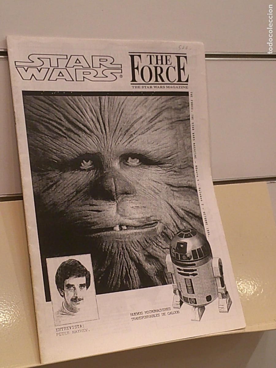 Otros Art&iacute;culos de Coleccionismo en Papel: FANZINE THE FORCE N&ordm; 4 VOLUMEN 2 OCTUBRE 1994 THE STAR WARS MAGAZINE