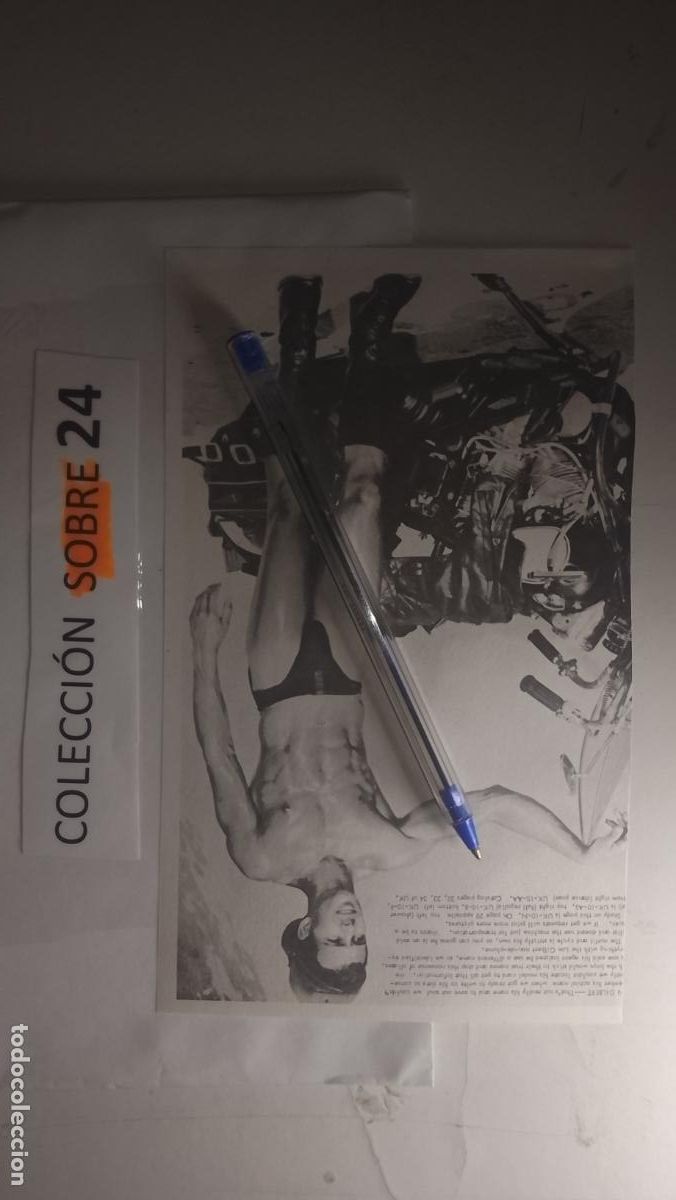 Otros Art&iacute;culos de Coleccionismo en Papel: hoja tematica gay artistica fotografica o comic hombre erotico desnudos culturismo homo sexo EROTICA