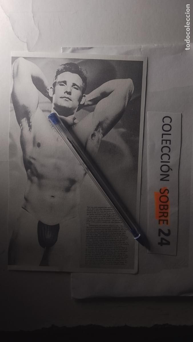 Sammelleidenschaft Andere Papierartikel: hoja tematica gay artistica fotografica o comic hombre erotico desnudos culturismo homo sexo EROTICA