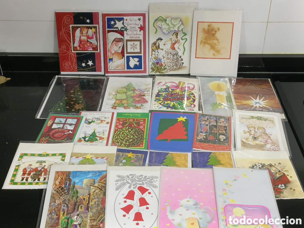 Otros Art&iacute;culos de Coleccionismo en Papel: Lote 11 felicitaciones postales de Navidad