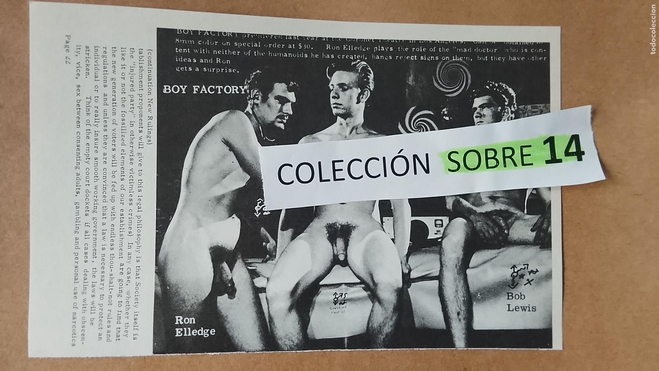 Otros Art&iacute;culos de Coleccionismo en Papel: hoja tematica gay artistica fotografica o comic hombre erotico desnudos culturismo homo sexo EROTICA